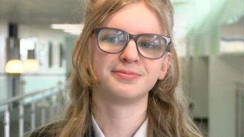 BBC Young Reporter Competition regional winner Summer shares her story about ocular albinism.