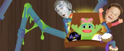 Robert the Robot, Little Monster and Justin