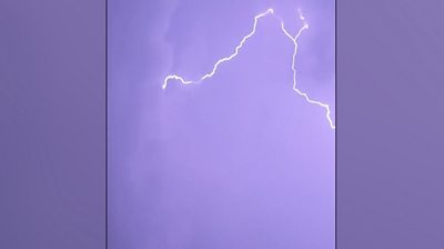 Lightning over Shepperton