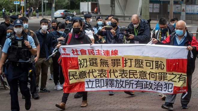 Hong Kong's last standing protesters testing Beijing’s security law