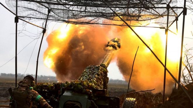 Selama berbulan-bulan, Kota Bakhmut di wilayah Donetsk telah menjadi area pertempuran sengit antara Ukraina dan Rusia.