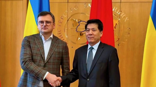 中国特使李辉访问乌克兰 未就俄乌和谈达成明确共识