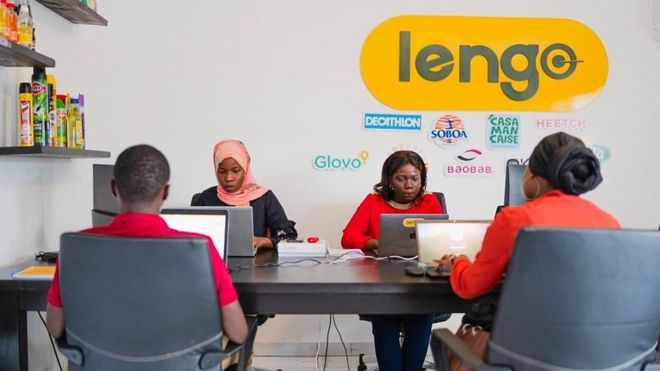 Un aperçu des bureaux de la plateforme Lengo à Dakar