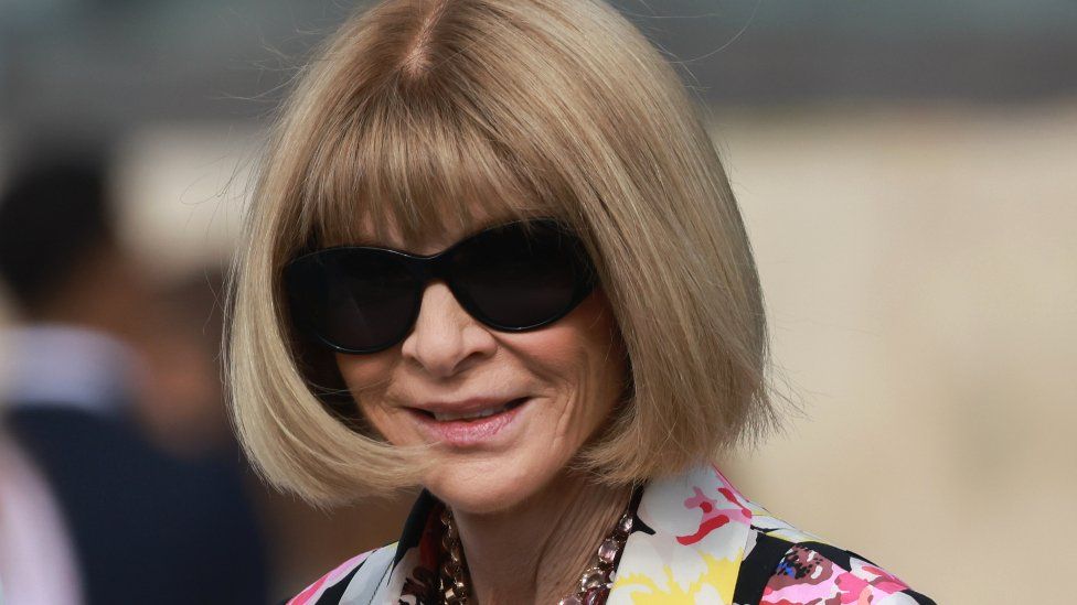 Anna Wintour attends the Chanel Haute Couture Fall/Winter 2023/2024 show as part of Paris Fashion Week on July 04, 2023 in Paris, France