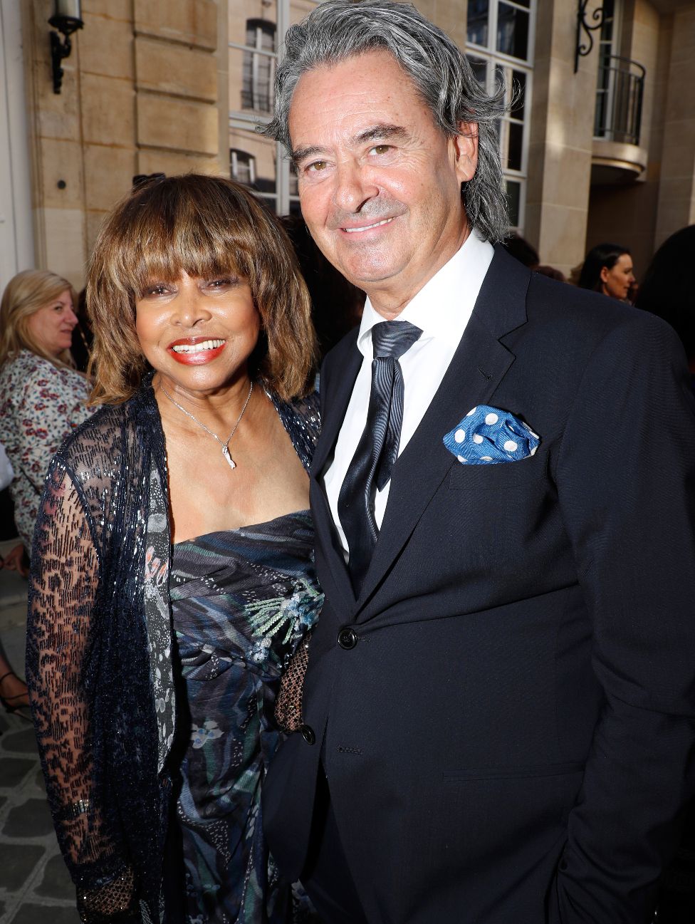 Tina Turner With her husband Erwin Bach in 2018
