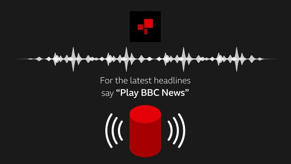 Instruction for smart speakers: Just say "Play BBC News" to any smart speaker.